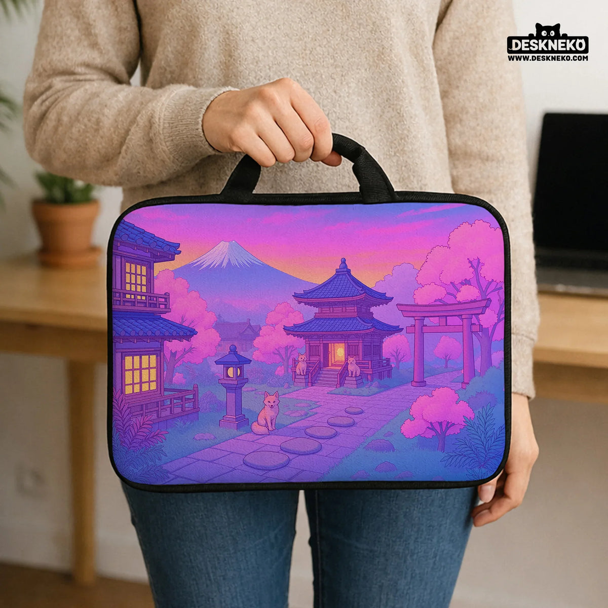 Kawaii anime laptop sleeve & bag