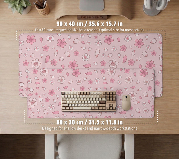Sakura gaming desk mat
