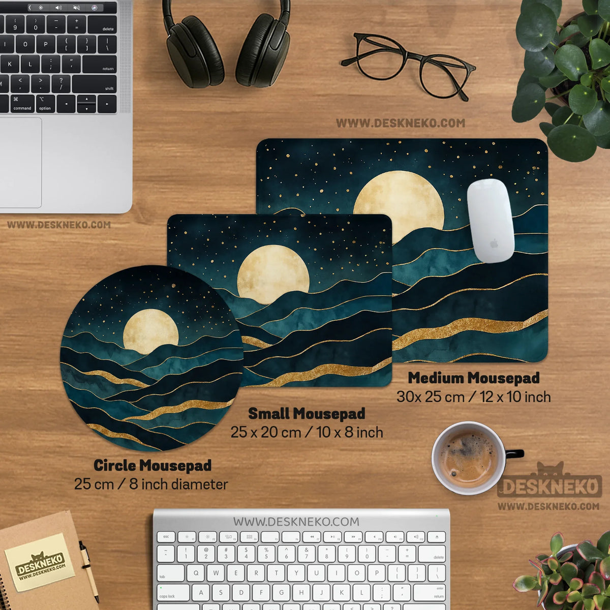 Moonrise desk mat