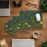 Frog garden deskmat