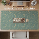Celestial moon desk mat