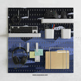 Navy Cat Hills Pegboard Organizer Set with Accessories - Deskneko