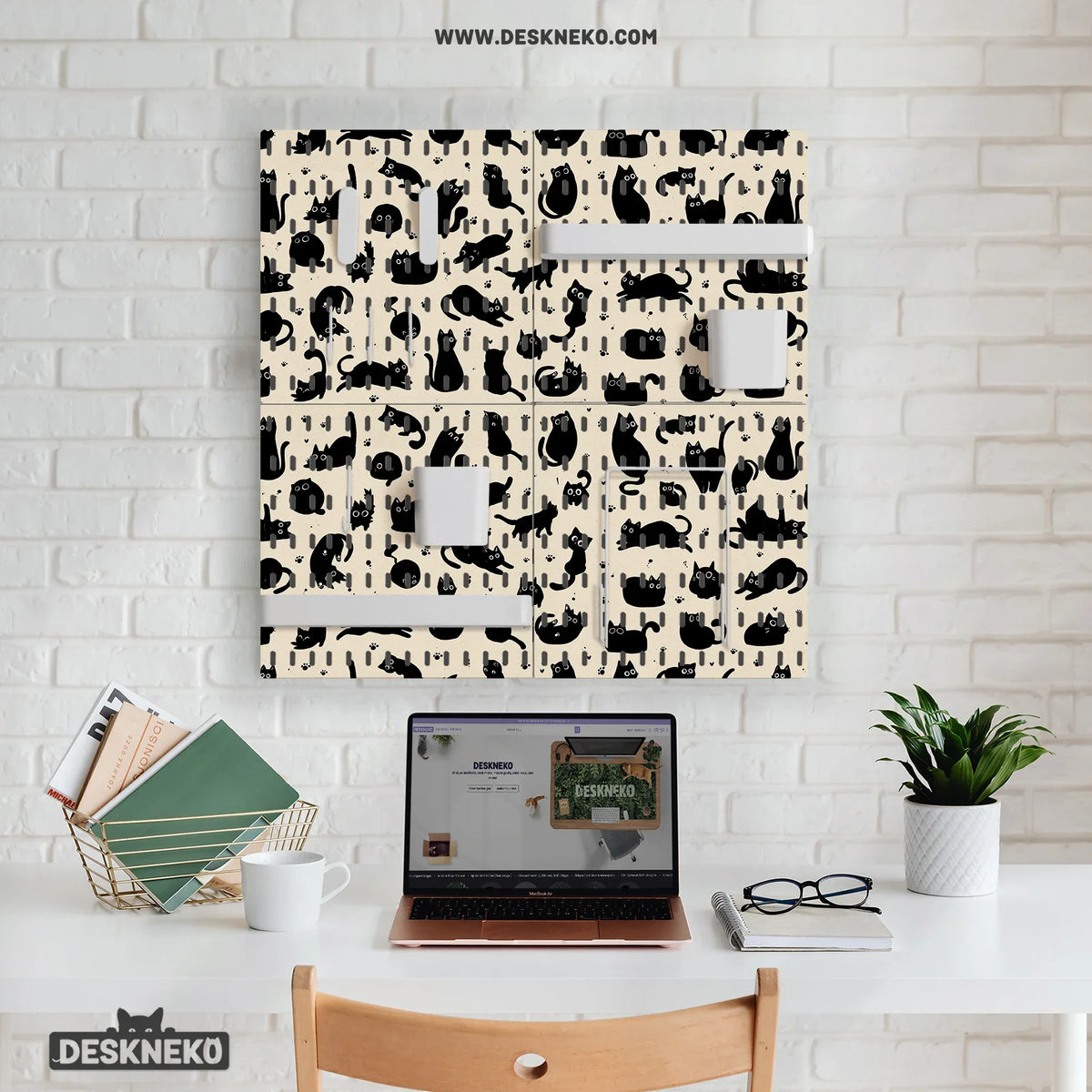 Black cats pegboard