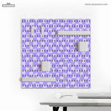 Cute purple pegboard