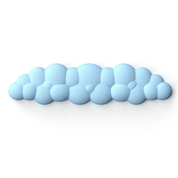 Cloud Keyboard Hand Wrist Rest Memory Foam Silicone Leather Mouse Pad Wristband Pad - Deskneko