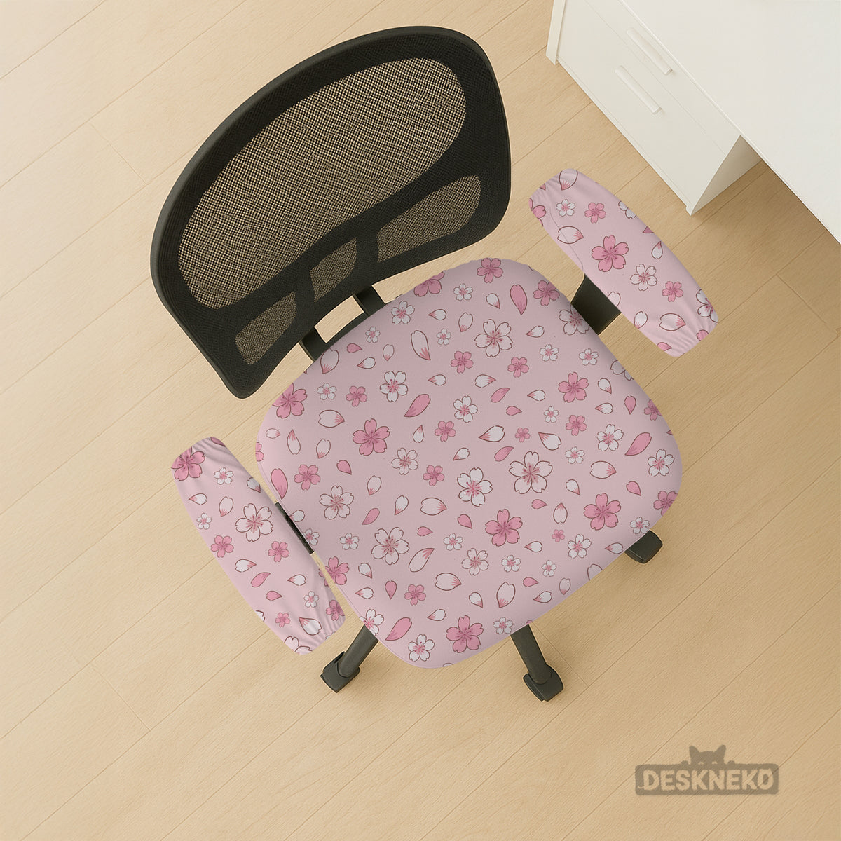 Sakura blossom desk chair cover