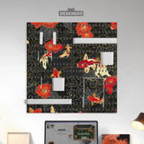 Koi fish pegboard set