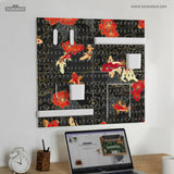 Koi fish pegboard set
