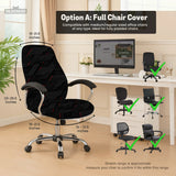 Black tech chair cover