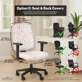 Pink gamer chair cover