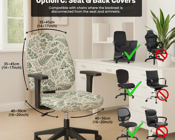 Fern chair cover