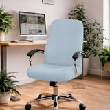 Blue Aura chair cover, primary view 1. Selected cover option only; chair and accessories not included.