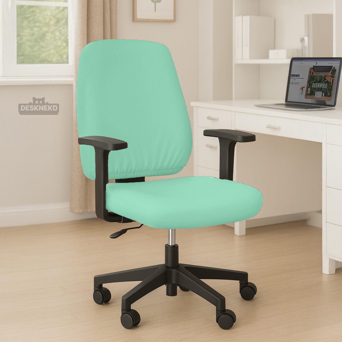 Jelly Mint chair cover, primary view 1. Selected cover option only; chair and accessories not included.