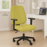 Amber Haze chair cover, coverage and construction view 5. Selected cover option only; chair and accessories not included.