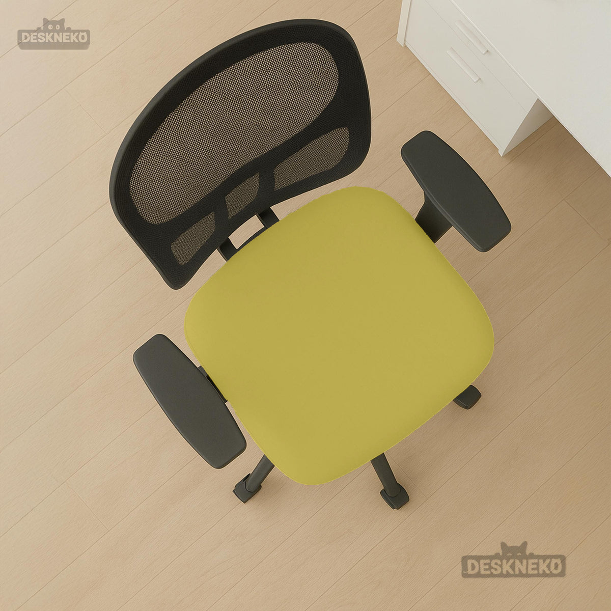 Amber Haze chair cover, coverage and construction view 18. Selected cover option only; chair and accessories not included.