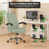 Jade chair cover, coverage and construction view 9. Selected cover option only; chair and accessories not included.