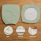 Jade chair cover, coverage and construction view 16. Selected cover option only; chair and accessories not included.