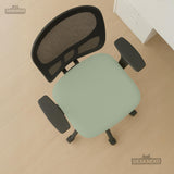 Jade chair cover, coverage and construction view 18. Selected cover option only; chair and accessories not included.