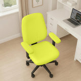 Wasabi chair cover, coverage and construction view 3. Selected cover option only; chair and accessories not included.
