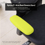 Wasabi chair cover, coverage and construction view 14. Selected cover option only; chair and accessories not included.