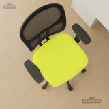 Wasabi chair cover, coverage and construction view 17. Selected cover option only; chair and accessories not included.