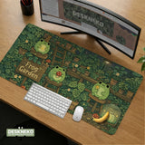 Frog garden deskmat