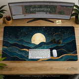 Moonrise desk mat