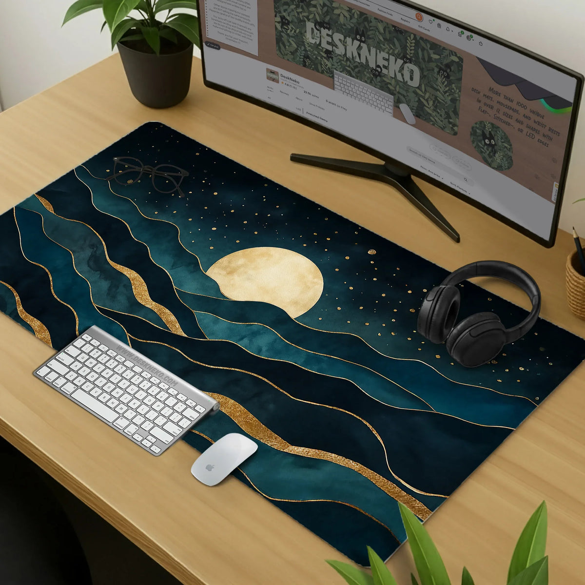 Moonrise desk mat