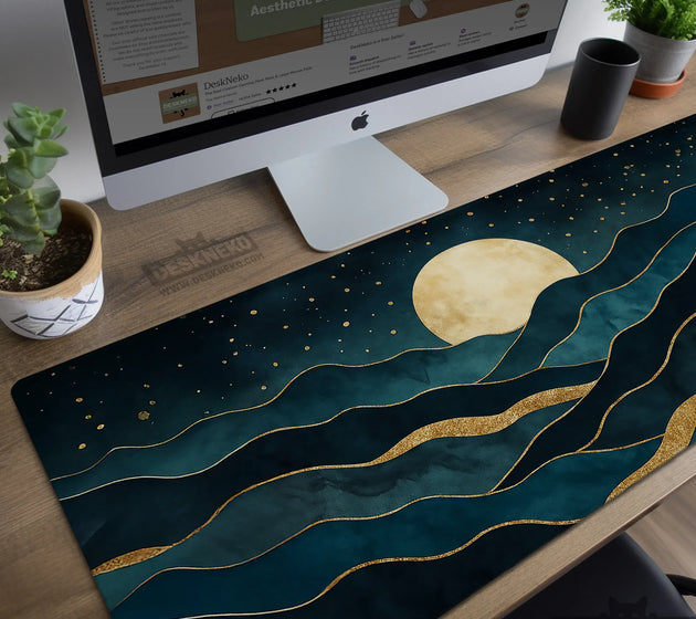 Moonrise desk mat