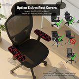 Red gaming chair cover