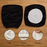 Black tech chair cover