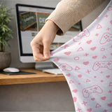 Pink gamer chair cover