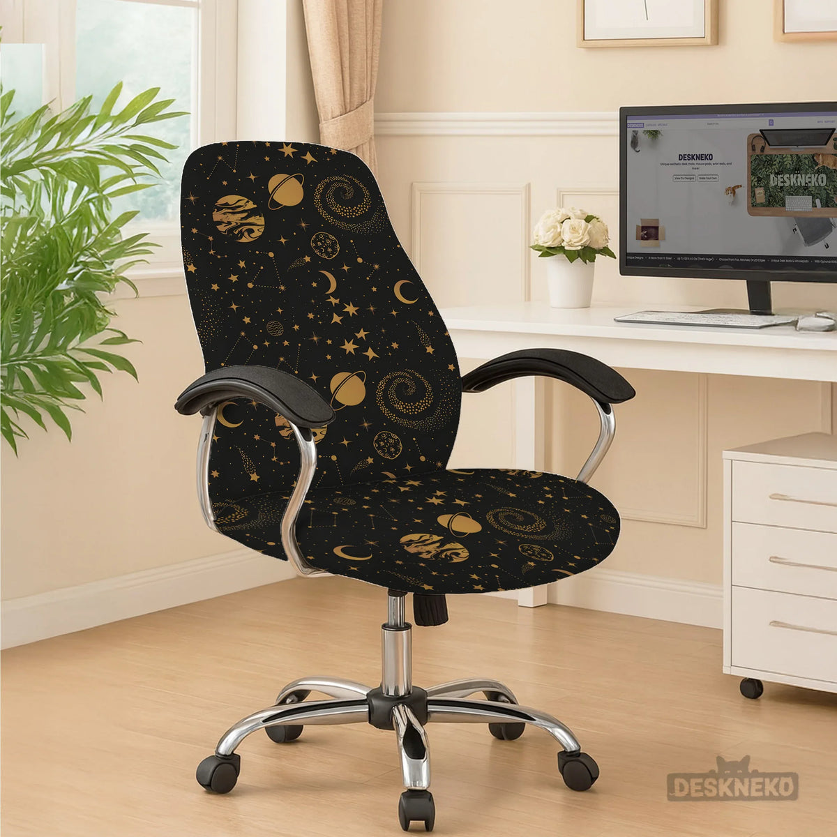 Celestial chair cover