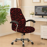 Red gaming chair cover