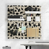 Black cats pegboard