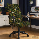 Wildflower garden desk chair cover