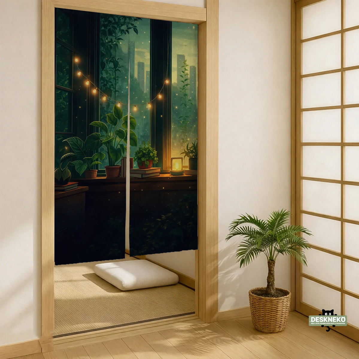 Lofi cozy noren door curtain