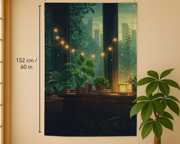 Lofi cozy noren door curtain