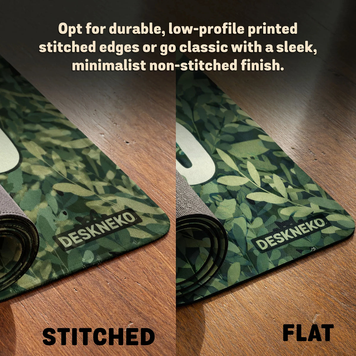 Frog garden deskmat