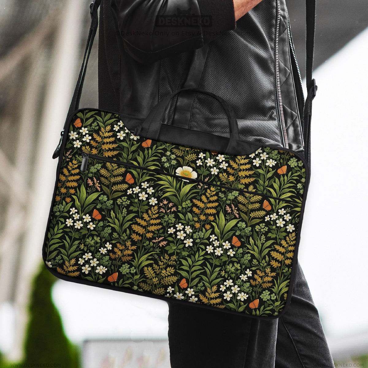 Wildflower laptop sleeve & bag