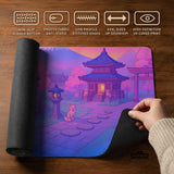 Sakura gaming desk mat mousepad