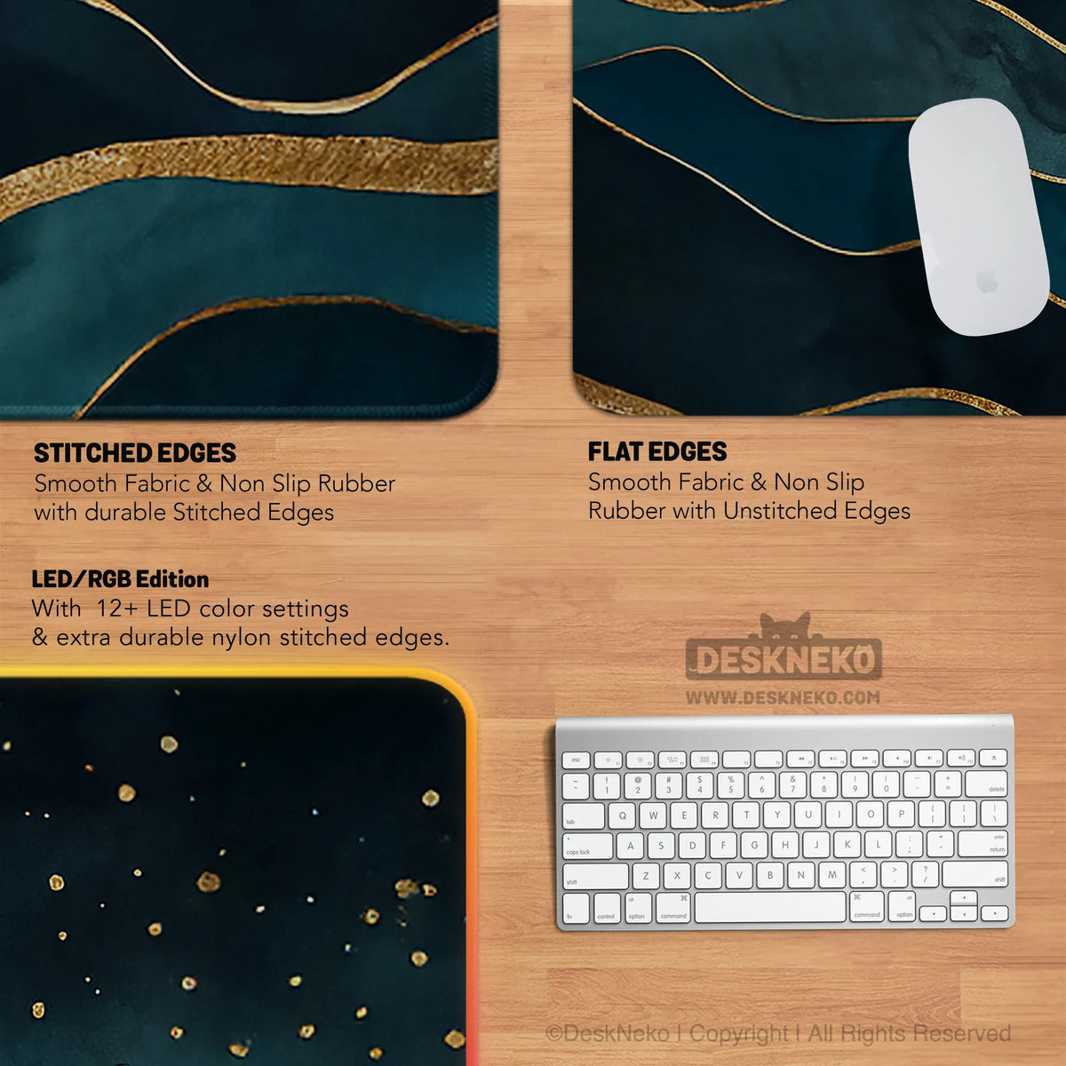Moonrise desk mat