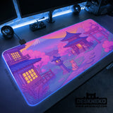 Pastel sakura anime mousepad