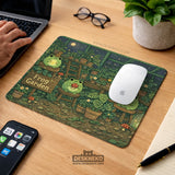 Frog garden deskmat