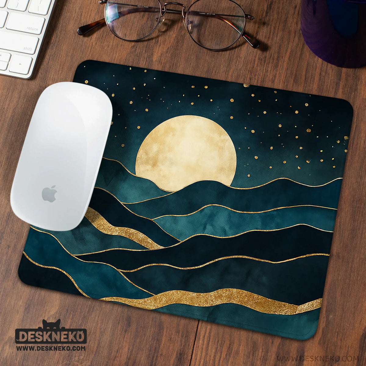 Moonrise desk mat