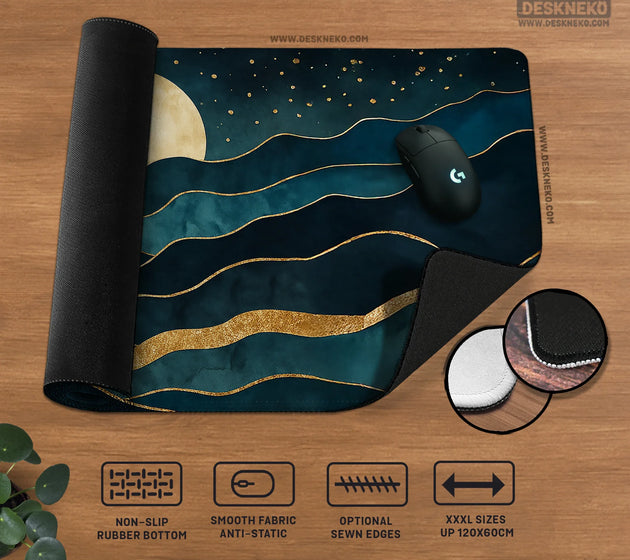 Moonrise desk mat