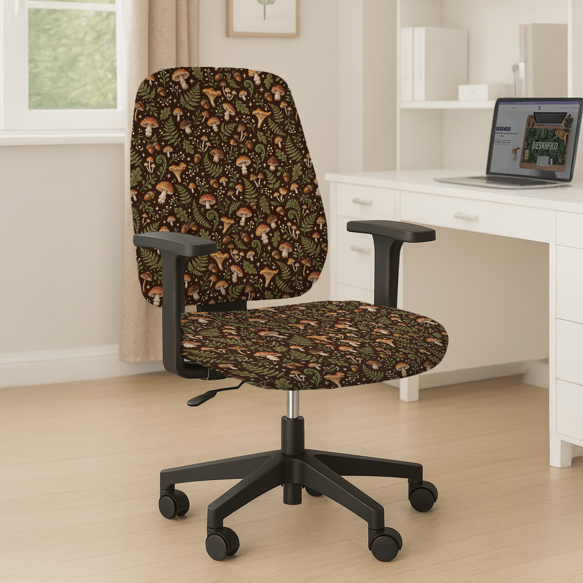 Amber Mushroom Grove seat and back; selected cover option only, chair not included.