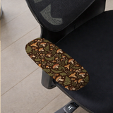 Amber Mushroom Grove armrest cover detail; selected cover option only, chair not included.