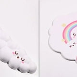 Cloud Keyboard Hand Wrist Rest Memory Foam Silicone Leather Mouse Pad Wristband Pad - Deskneko
