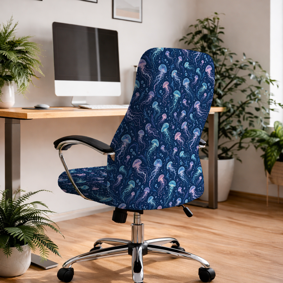 Cosmic Jellyfish executive chair; selected cover option only, chair not included.